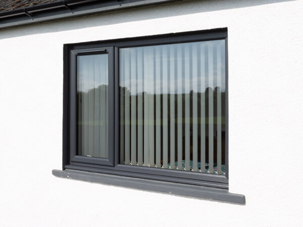 Extreme Black UPVC window