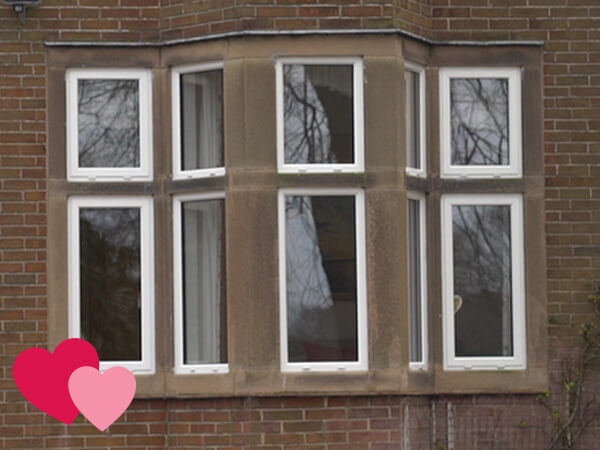 Slimline aluminium windows